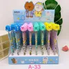 Creative cartoon little dinosaur sunflowers, primary school school supplies, no-sharpening pencils, student stationery Item Picture